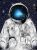 Astronaut Space Dreaming Stars Oil Painting Canvas Painting Posters and Prints B No Frame