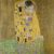 Art Gustav Klimt Golden Tears And Kiss Paintings Canvas Wall Art Printed Pictures B Without Frame
