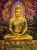 Buddha In Meditation And Lotus Painting Poster And Prints On Canvas C (Without Frame)