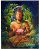 Buddha in Meditation Oil Painting Handpainted on Canvas C (Without Frame)