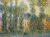 Claude Monet Poplars Landscape Impressionist Painting Poster And Prints on Canvas F (Without Frame)