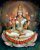 Devi Lakshmi ji Oil Painting Hand Painted on Canvas (Without Frame)