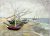 Fishing Boats Vincent Van Gogh Painting Poster And Prints On Canvas (Without Frame)