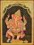 Ganesha in Dancing Pose Traditional Tanjore Painting With Frame