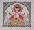 Ganesha Madhubani Painting Handmade Painting On Cloth Without Frame