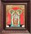 Guruvayoorappan Traditional Tanjore Painting With Frame