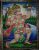 Hanuman Jee D Traditional Tanjore Painting With Frame