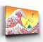 Japan Kanagawa Big Wave Cartoon Art Posters and Prints Canvas Wall Art Painting No Frame