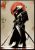 Japanese Artwork Samurai Canvas Painting Anime Posters And Prints On Canvas F (Without Frame)