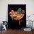 Japanese Samurai Cat Animal Painting Posters And Prints On Canvas A (Without Frame)