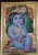 Divine Krishna Bal Gopal Tanjore Painting with Frame