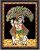 Krishna Tree Traditional Tanjore Painting With Frame