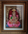 Lakshmi On Lotus Tanjore Painting With Frame