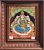 Blue Lakshmi Tanjore Painting With Frame
