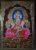 Lakshmi Wealth Tanjore Art Painting with Frame