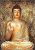 Lord Buddha Painting In Gold Color Printed On Canvas Wall Art Painting Without Frame