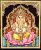 Lord Ganesha A Traditional Tanjore Painting With Frame