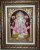 Lord Ganesha Tanjore Wall Art Painting With Frame