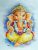 Lord Ganesha Oil Painting Handpainted on Canvas A (Without Frame)