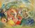 Lord Ganesha Hand Painted Painting On Canvas Without Frame