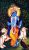 Lotus Eyed Sri Krishna Handpainted Painting on Canvas (Without Frame)