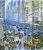 FIFTH AVENUE IN WINTER Handpainted Painting on Canvas Wall Art Painting (Without Frame)