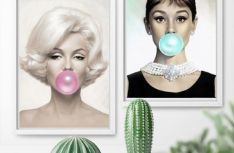 Fun Marilyn Monroe & Audrey Hepburn Canvas Print Posters to liven up your room