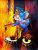New Ganesha B Handpainted paintings on Canvas Wall Art Painting (Without Frame)