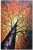 3D Orange Tree Painting Hand Painted On Canvas Abstract Artwork (Without Frame)