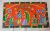 Raas Scene Madhubani Painting Hand Painted Painting On Cloth Without Frame