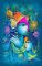 Radha Krishna Idol Modern Handpainted Painting on Canvas (Without Frame)
