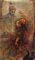Radha Krishna Raas Leela Handpainted Painting on Canvas (Without Frame)