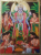 Vishnu Tanjore Painting With Frame