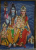 Shiva Family Tanjore Wall Art Painting With Frame