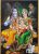 Shiva Family K Traditional Tanjore Painting With Frame