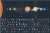 Solar System Galaxy Voyager Apollo Space Posters and Prints Silk Pictures Wall Art Home Decoration Painting No Frame