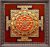 Sri Yantra or Shri Chakra Antique Finish Semi Embossed Tanjore Painting With Frame