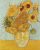 SUNFLOWERS Handpainted Painting on Canvas Wall Art Painting (Without Frame)