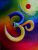Om symbol canvas painting Hand Painted On Canvas Without Frame