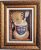 3D Krishna Gold C Traditional Tanjore Painting With Frame