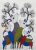 Deer A Gond Paintings on Canvas (Without Frame)