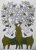 Deer Gond Paintings on Canvas (Without Frame)(B)
