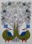 Peacock A Gond Paintings on Canvas (Without Frame)