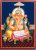 Ganesh Writing Tanjore Painting With Frame