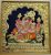 Ganesh Tanjore Painting With Frame(Yellow 1)