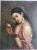Digital print of A Woman Holding A Fruit By Raja Ravi Varma 66cmX51cm Without Frame