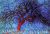 RED TREE Handpainted Painting on Canvas Wall Art Painting (Without Frame)